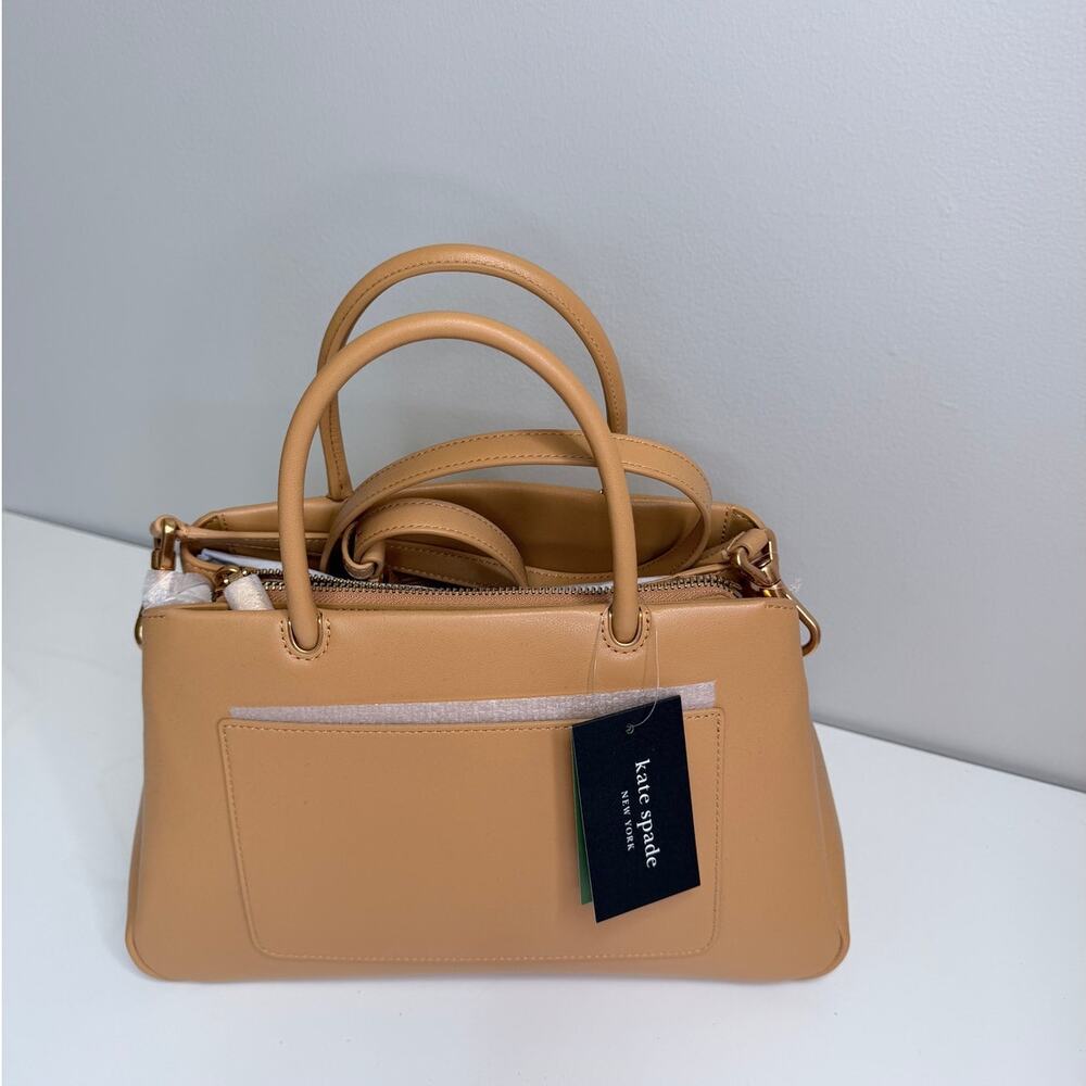 KATE SPADE Grace Smooth Leather Satchel NWT - Picture 4 of 8